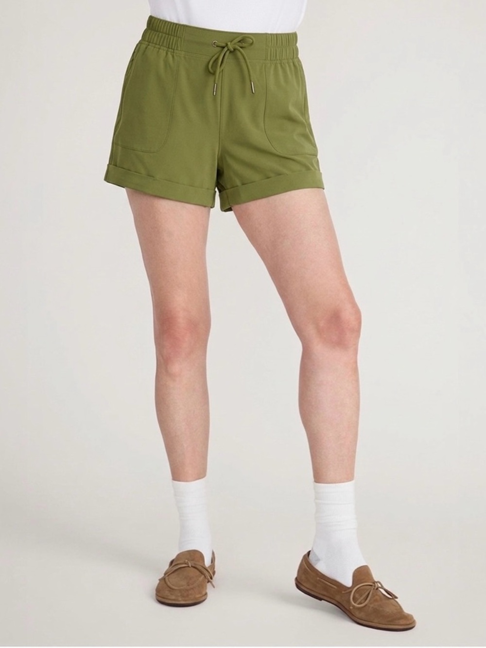 Mondetta “The Adventure” Green activewear Shorts size XL